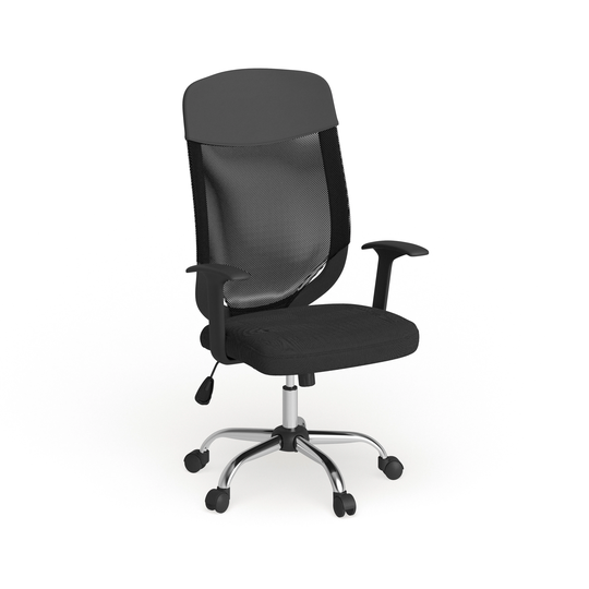 High Back Mesh Executive Swivel Office Chair with Arms