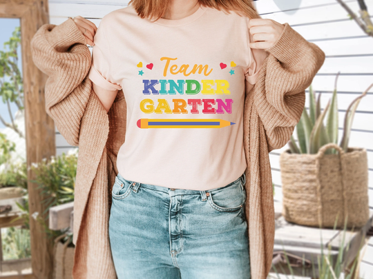 Team Grade Pencil Shirt - School Lovers T-Shirt Kids Graduation Teacher Gift Primary