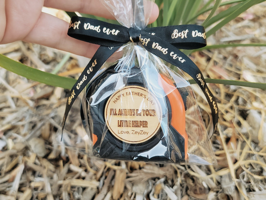 Personalized Gifts For Men/ Engraved Measuring Tape/ Father's Day Gifts/ Dad/ Tape Measure/ Tools Dad