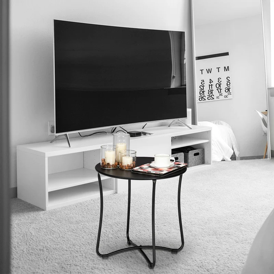 18 inch Round Metal Sofa Side Table End Table