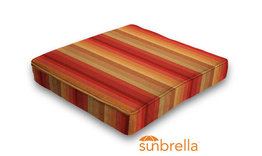 Sunbrella® Astoria Sunset | Outdoor Seat Pad Patio Chair Dining Cushions