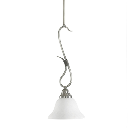 Kichler Lighting Stafford Collection 1-light Antique Pewter Mini Pendant