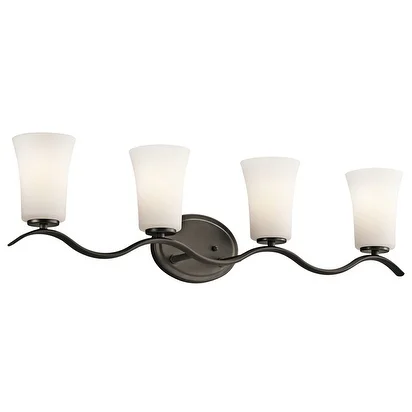 Kichler Lighting Armida Collection 4-light Olde Bronze LED Bath/Vanity Light