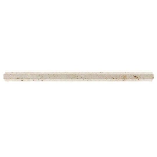 Apollo Tile 10 pack 0.8-in W x 12-in L Marble Polished Liner Tile Trim (0.667 Sq ft/case)