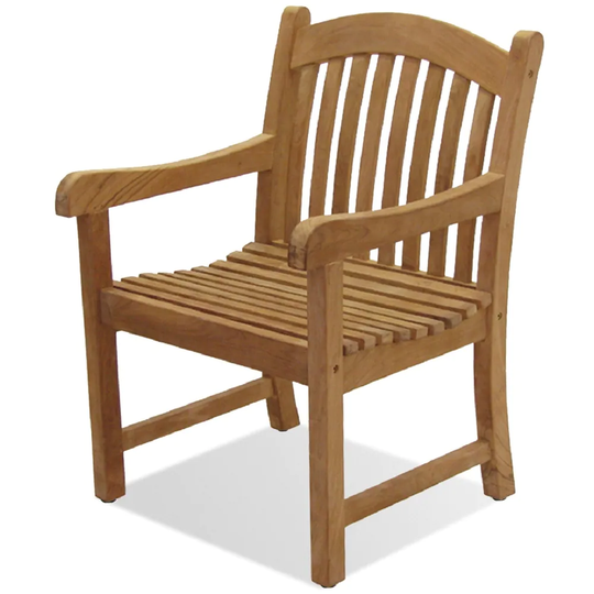 Newcastle Home 2-Piece Armchair Set Outdoor Patio Furniture Wooden Chair