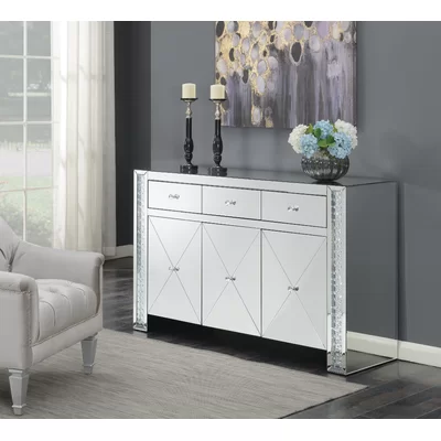 Mannino 59.5" Wide 3 Drawer Sideboard