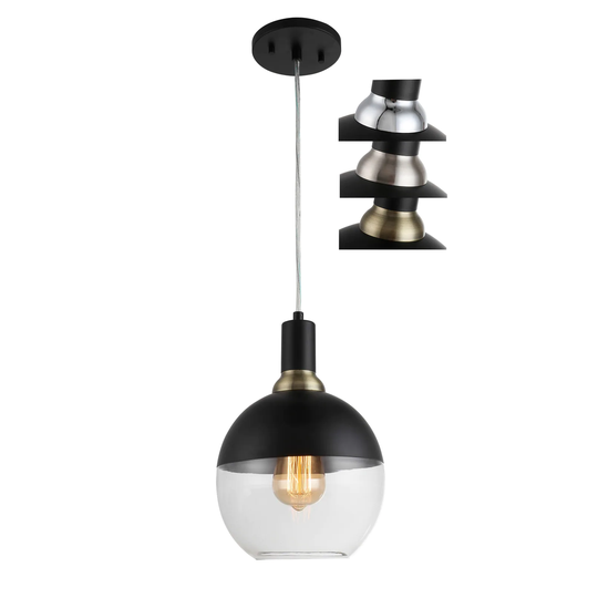 Woodbridge Lighting 19123BATWL-C00870 Blake Mini-Pendant w/ ST64 Bulb