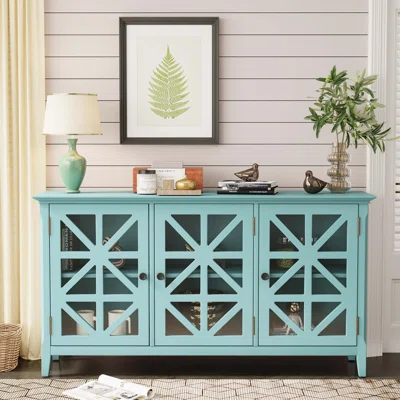 Jaremiah 62.2" Wide Solid Wood Sideboard