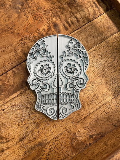 Ikea Rudsta Wide Cabinet Handles - Sugar Skull