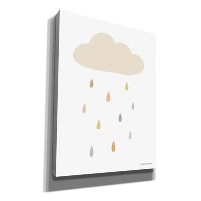 Happy Cloud by Rachel Nieman - Wrapped Canvas Painting