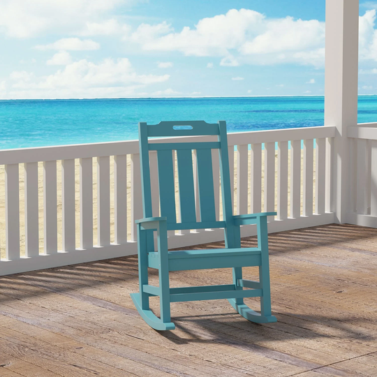 Recycled Plastic Outdoor Weather Resistant Rocking Chair