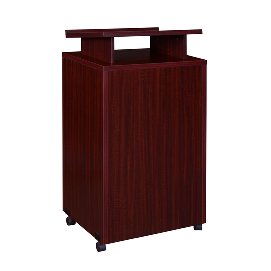 Livingtston Freestanding Lectern- Mahogany