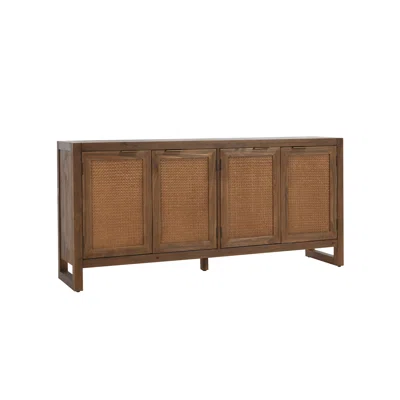 Ladera 68" Wide Pine Solid Wood Sideboard