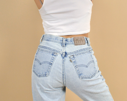 Levi's 900 Series Size 25 Light Wash Vintage Denim Jeans
