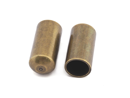Tassel Leather Cord End Crimp Caps Beads Diy Pencil 19x9mm | 7.5mm Hole Cord Tip Ends Ribbon Antique Bronze Plated Brass 4633 Enc7