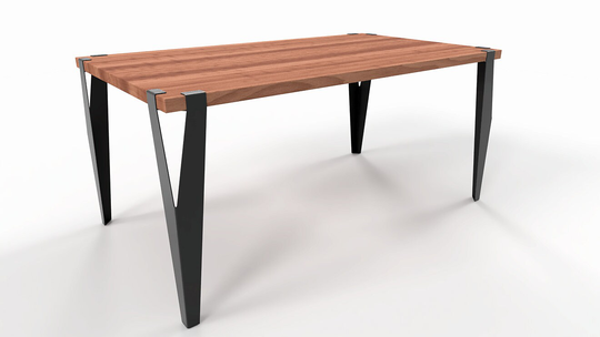 Metal Dining Table Legs, Industrial Style Table Legs, Kitchen Tischbeine, N145