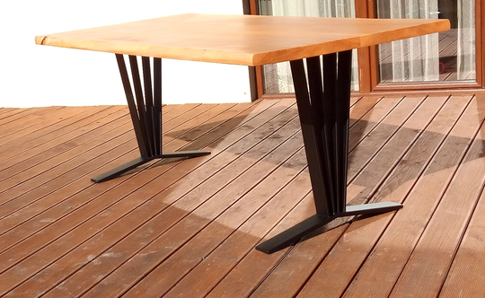 I-Shaped Metal Legs For Tables, Desks, & More - Set Of 2 | Kitchen Table Legs Dining N154