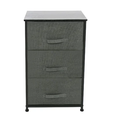 Non-woven Fabric 3 Drawer Storage Chest