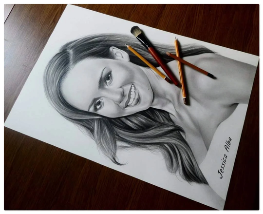 Custom Pencil Drawing, Portrait, Drawing From Photo, Portraits, Family Mother's Day Gift Handmade