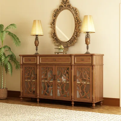 Cerrisa 63" Wide 3 Drawer Sideboard