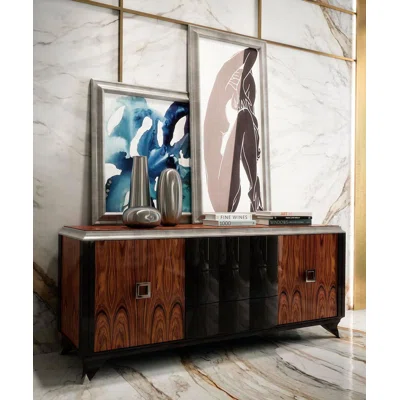 79" Wide 3 Drawer Sideboard