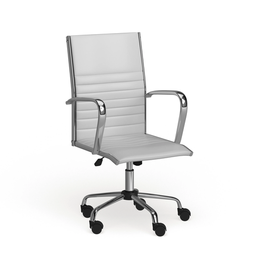 Porch & Den Speer Modern Faux Leather Office Chair - N/A
