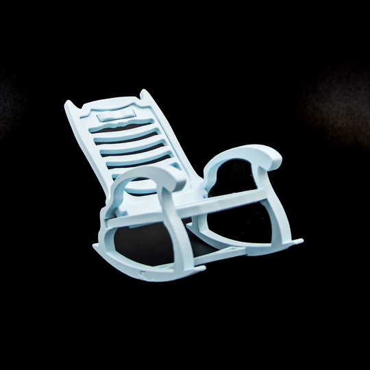 Miniature Patio Rocking Chair Props Replica