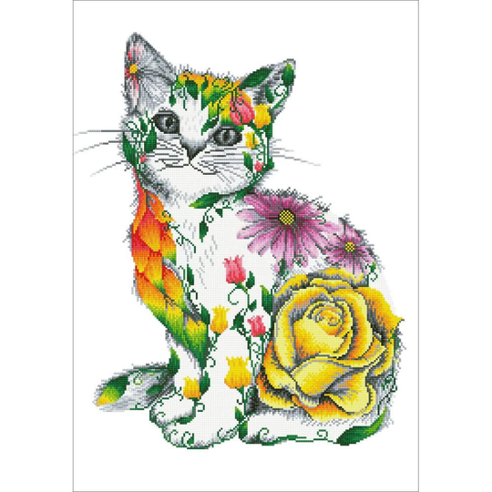 Diamond Dotz Flower Puss Advanced Facet Art Kit