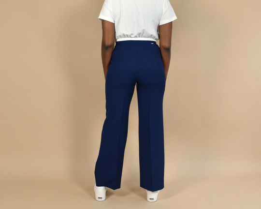 Levi's Size 27 Dark Blue Polyester Pants