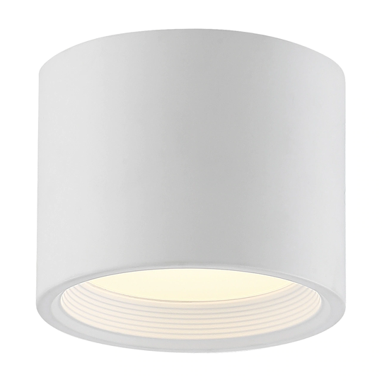 Reel 1-light White LED Small Flush Mount