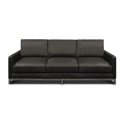 Monterrey Top Grain Leather Modern Americana Sofa