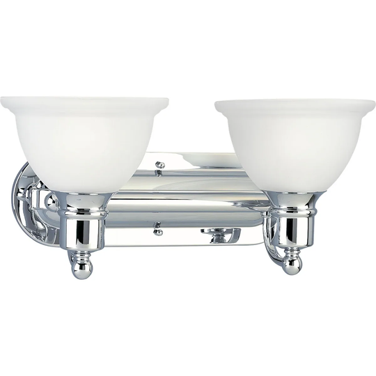 Progress Lighting Silvertone Madison 2-light Bath Light