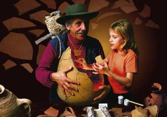 Antiquity Jerusalem Pottery Gift Kit, Puzzle Kid Diy, Kit, Holy Land Market, Diy Kit
