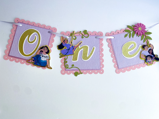 Encanto High Chair Banner|Encanto First Birthday|Encanto Birthday Banner|Encanto Party Decorations|Encanto Theme