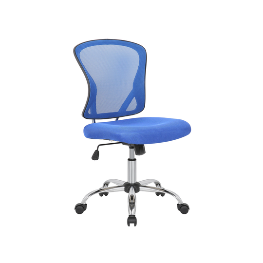 Porthos Home Cody Armless Office Chair, Mesh Back, Adjustable Height