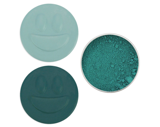 Turquoise Dustcolor Powder Food Coloring - Dripcolor Coloring Powder For Vibrant Color in Your Sugar Work Without Adding Moisture