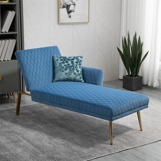 loveseat sofa with metal feet Velvet Sofa Accent sofa