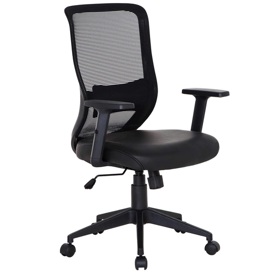 VECELO Home Office Chairs Adjustable Swivel Chairs(mesh cushion chair)