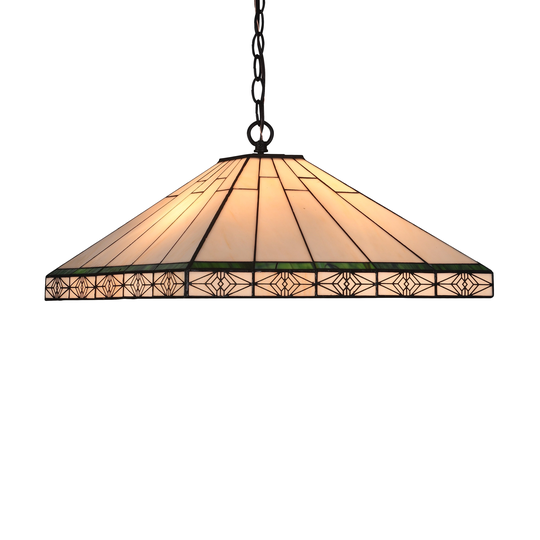 2-light Tiffany Blackish Bronze Pendant