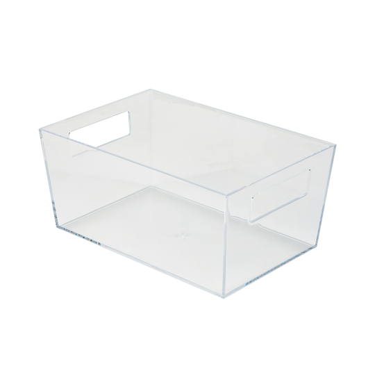 Simplify Medium Storage Bin in Clear - 11.5" x 5.25" x 7.5"