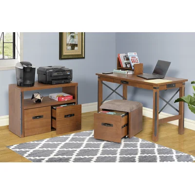 Kapteyn 3 Piece Rectangular Writing Desk Office Set