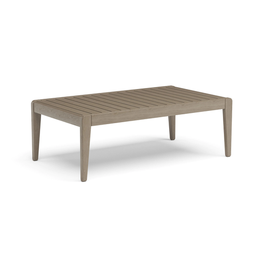 Homestyles Sustain Gray Wood Outdoor Coffee Table - 46" x 26" x 16"