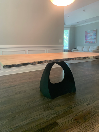 Custom Live Edge Slab Tables