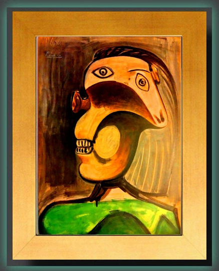 Picasso, Pablo. 1954 Original Pencil Signed Lithograph On Velin D'arches Paper, Limited Edition Of 100 By Mourlot. Gallery Coa