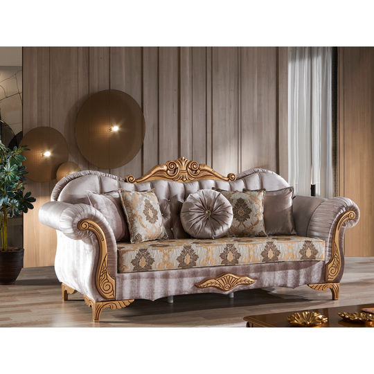 Jameki Mid-Century Modern 88" Wide Sofa