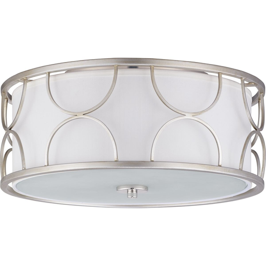 Landree Collection 16" Three-light Flush Mount - 10.000" x 19.250" x 19.250"