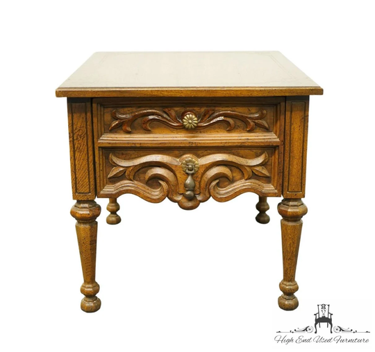 American Of Martinsville Italian Mediterranean Tuscan Style 22" Accent End Table 2703-621