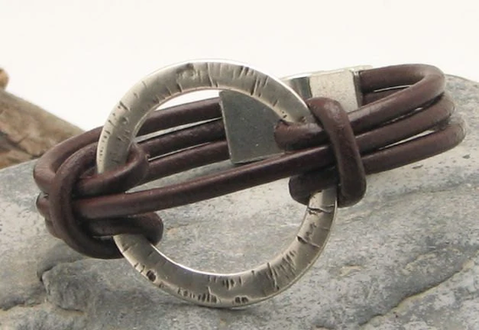 Women's Leather Bracelet. Very Goog Idea For Girl Friends Gift. Christmas Bracelet Women. Gift Beatifull