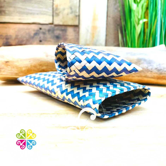 Pencil Case - Palm Tenate With Lid Mexican Organic