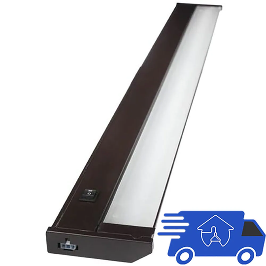 32" Dimmable LED Under Cabinet Kitchen Overhead Lighting - 120V LED Light Bar